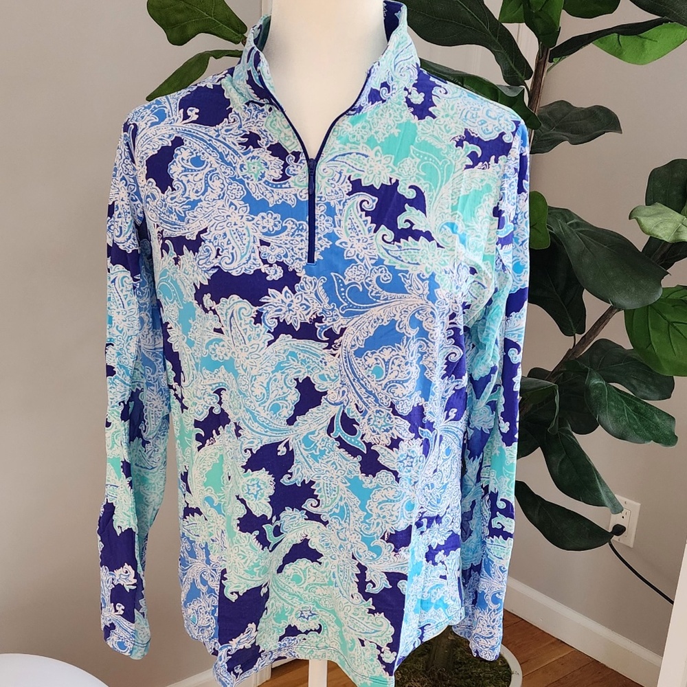 IBKUL Paisley Style Top